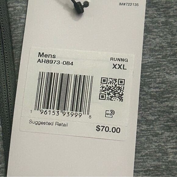 Nike Element Dri-Fit 1/2 Zip Running Top Gray Men’s Size XXL AH8973-084 - Picture 4 of 8